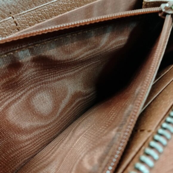 Gucci Long Wallet Brown Canvas mon337-100925 - Picture 8 of 9